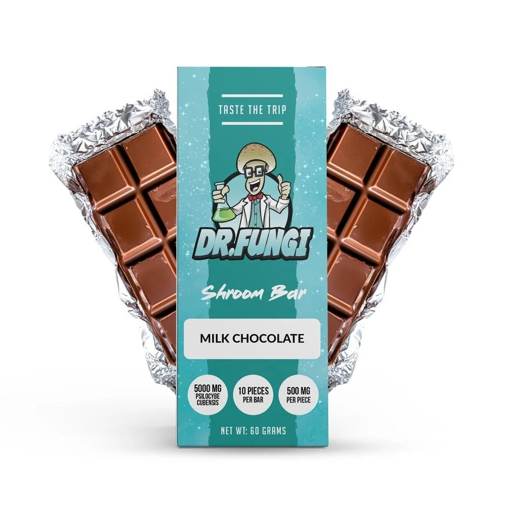 Buy Dr. Fungi – Mushroom Chocolate Bar (5000mg) Online In Ireland